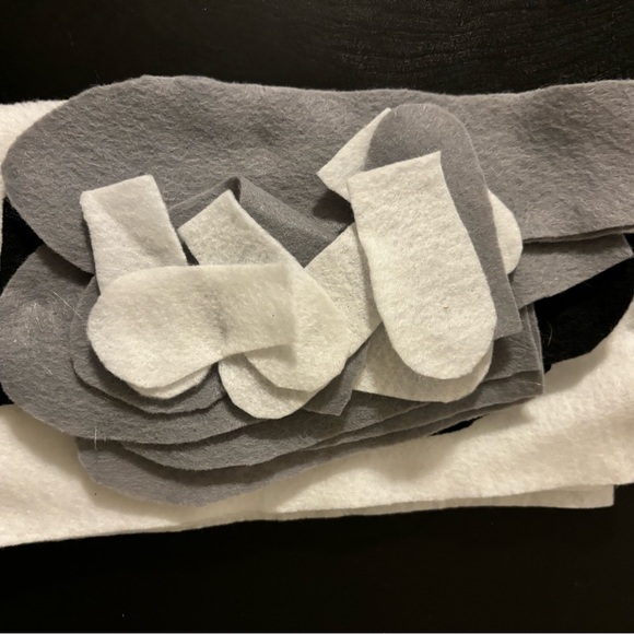 Handmade Snowy Owl / magical wizard school costume - Picture 4 of 8